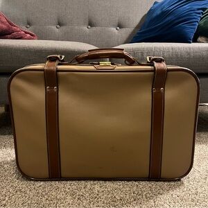Vintage Buckle Luggage Suitcase